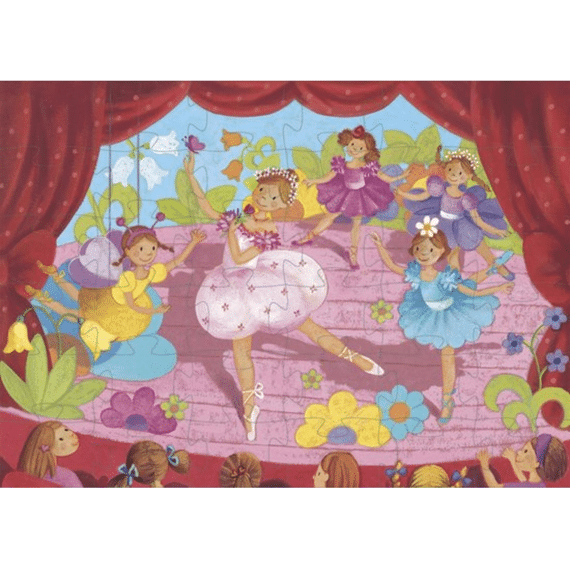 Djeco Puzzel 36st De Ballerina Met De Bloem