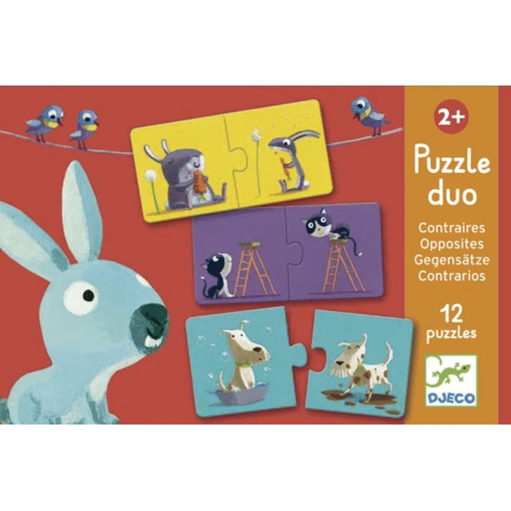 Djeco Puzzel Duo Tegengestelden
