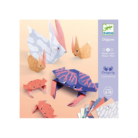 Djeco Origami Dieren 22x23cm