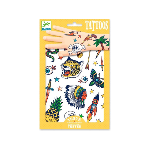 Djeco Tattoos Bang Bang 50 Stuks
