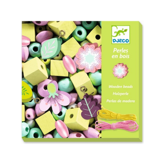 Djeco Parels Hout Bloemen