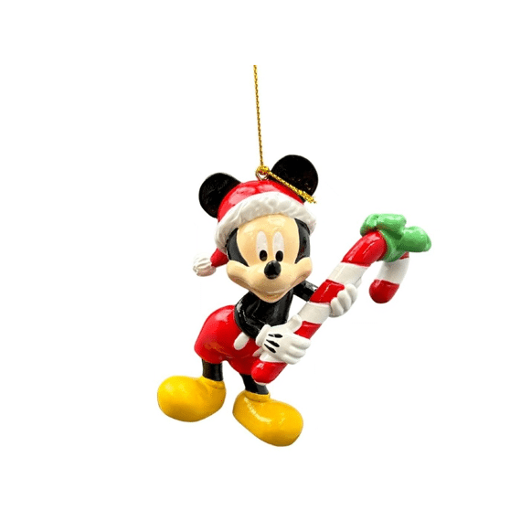 3d Ornament Mickey Candy Cane