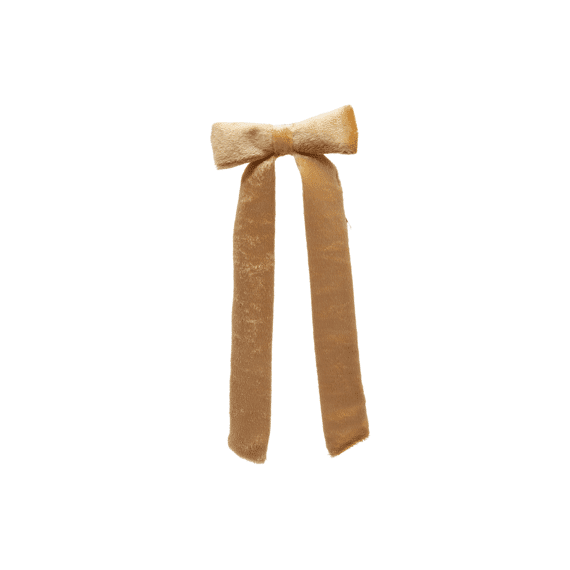 Clip Fiocco Velluto H30xl13cm Goud