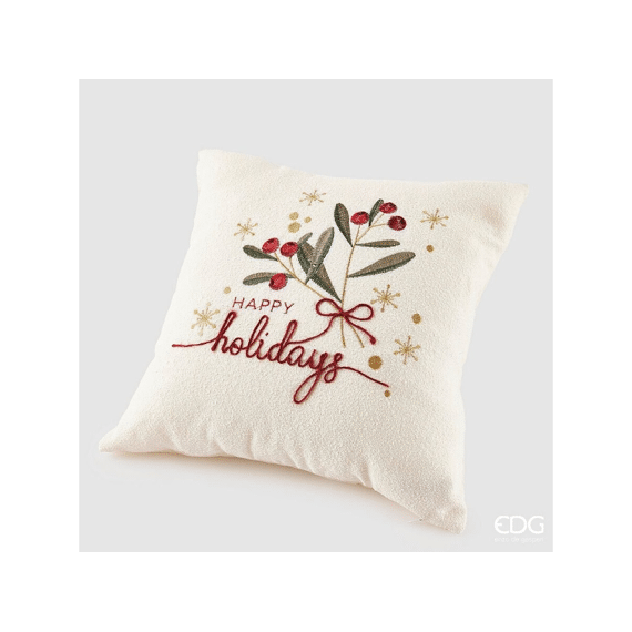 Kussen Vischio Vierkant 45x45cm Wit