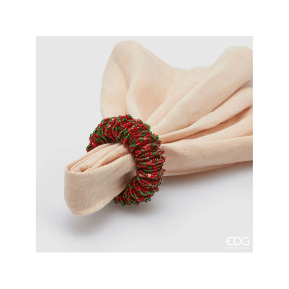 Servetring D6cm Groen Rood