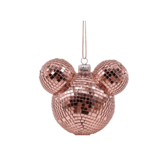 Ear Bauble Disco Rood