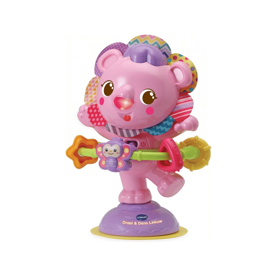 Vtech 528052 Dans En Draai Leeuw Roze