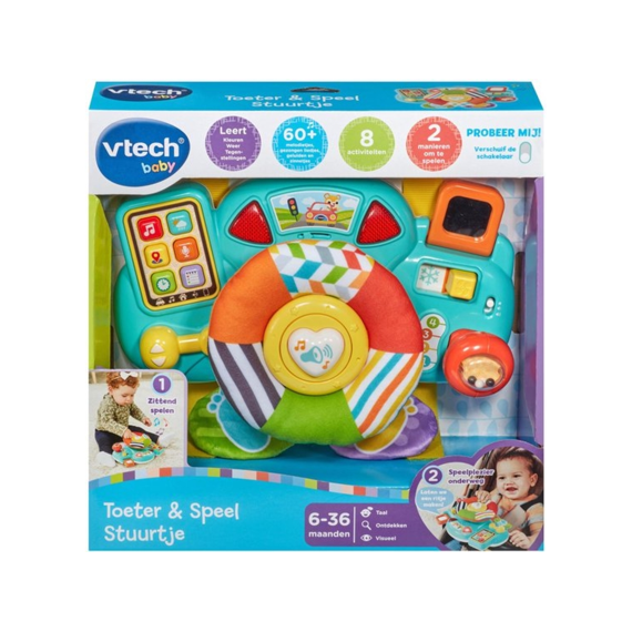 Vtech 567523 Toeter En Speel Stuurtje