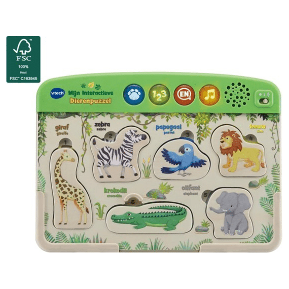 Vtech 613642 Mijn Interactieve Dierenpuzzel