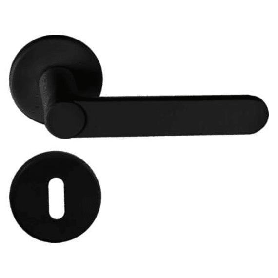 Deurkruk+r+e Alu Zwart Easy K