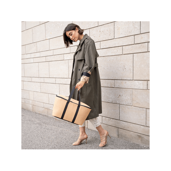 Reisenthel Coolerbag Raffia Black