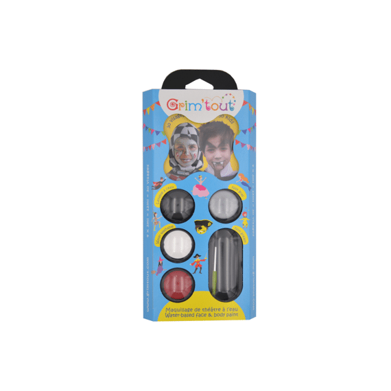 Grimtout Schminkset Ridders En Vampieren 4 Kleuren