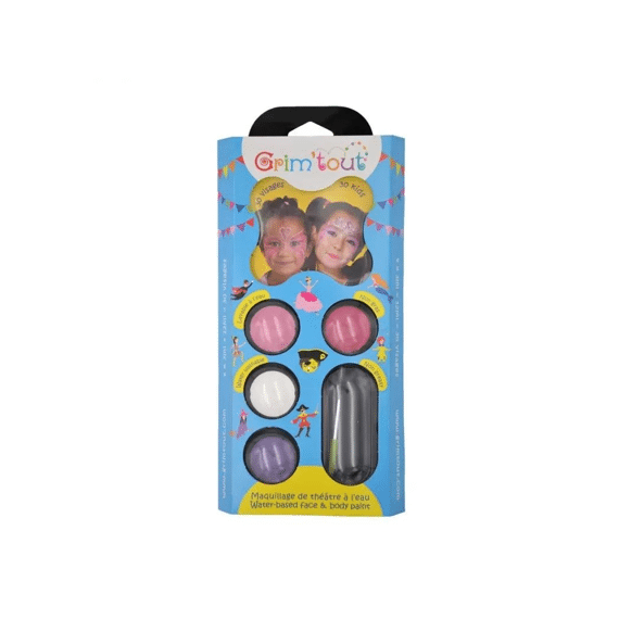 Grimtout Schminkset Vlinders 4 Kleuren