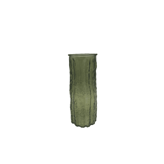 Glass Vase Juliëtte H20cm Green