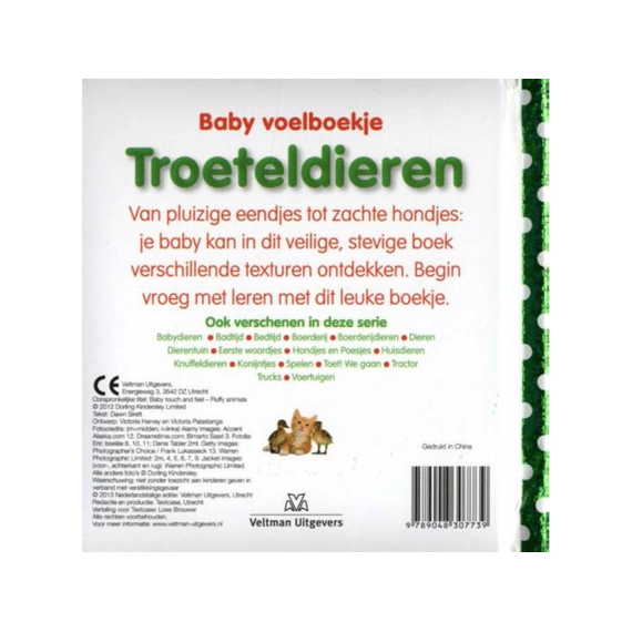 Voelboekje Troeteldieren