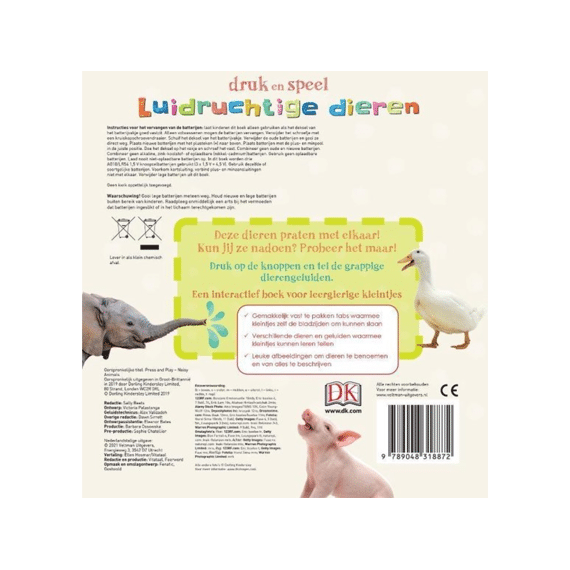 Luidruchtige Dieren Met Grappige Dierengeluiden