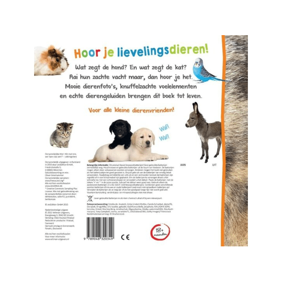Geluidenboekje: Welk Dier Hoor Ik Hier? Lievelingsdieren