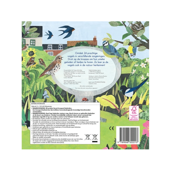 Geluidenboek: Vogelgeluiden En Liedjes