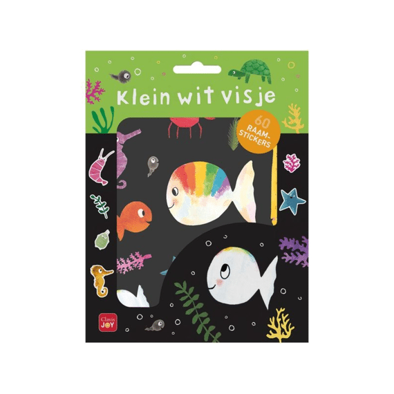 Raamstickers Klein Wit Visje
