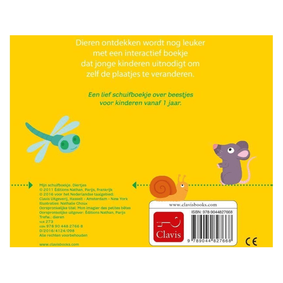 Mijn Schuifboek Diertjes