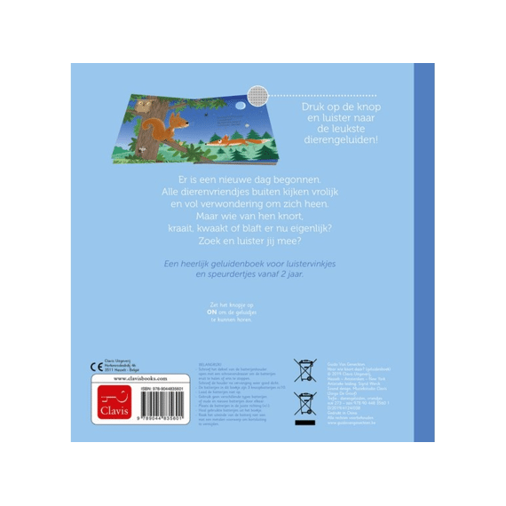 Geluidenboekje: Hoor Wie Knort Daar?