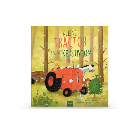 Kleine Tractor En De Kerstboom