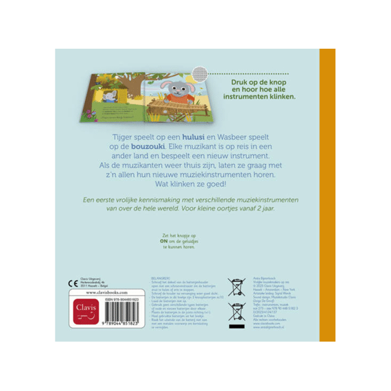 Geluidenboekje: Vrolijke Muziekmakers Op Reis