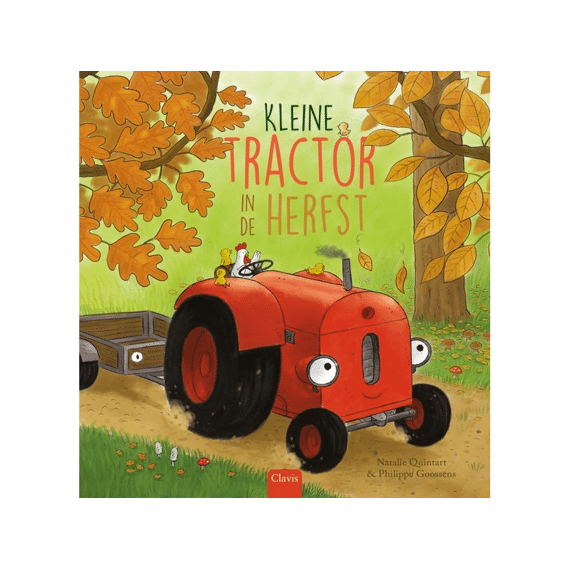 Kleine Tractor In De Herfst