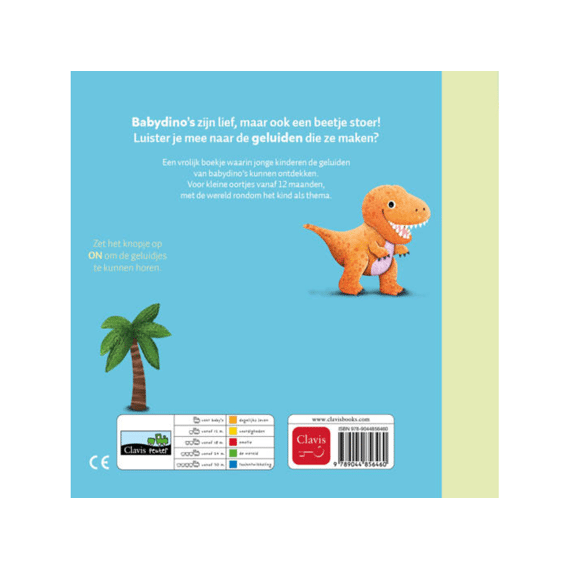 Geluidenboekje: Babydino's