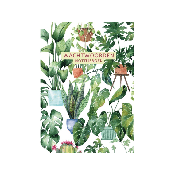 Paperstore Wachtwoorden Notitieboek Urban Jungle