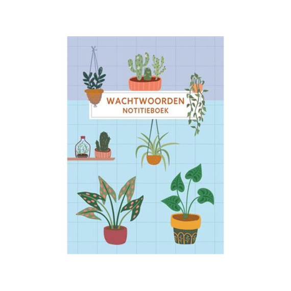 Paperstore Wachtwoorden Notitieboek Houseplants