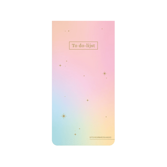 Paperstore To Do Lijst Pastel Galaxy