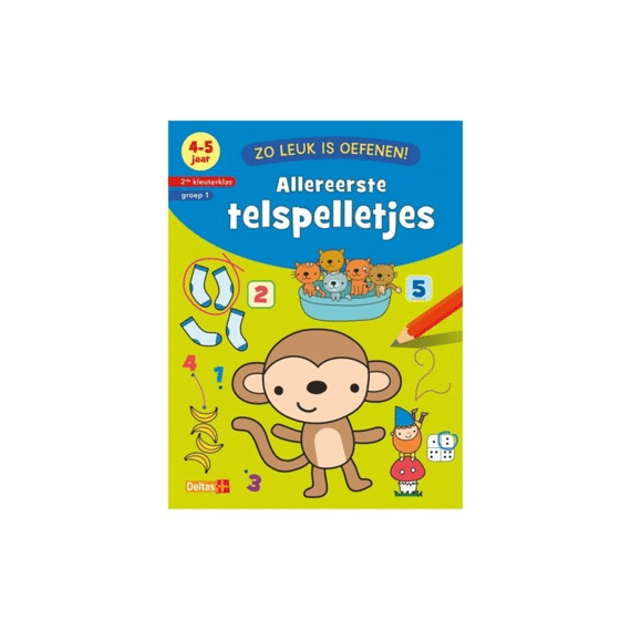 Zo Leuk Is Oefenen! Allereerste Telspelletjes 4-5 Jaar