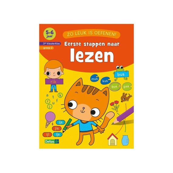 Zo Leuk Is Oefenen! Eerste Stappen Naar Lezen 5-6 Jaar