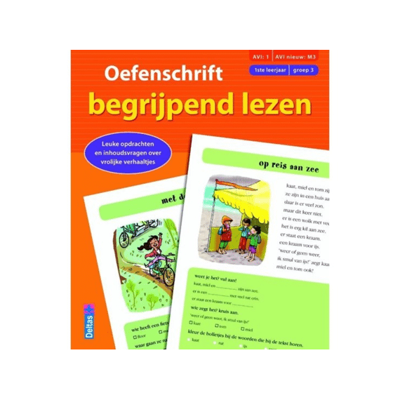 Oefenschrift Begrijpend Lezen 1ste Leerjaar/groep 3