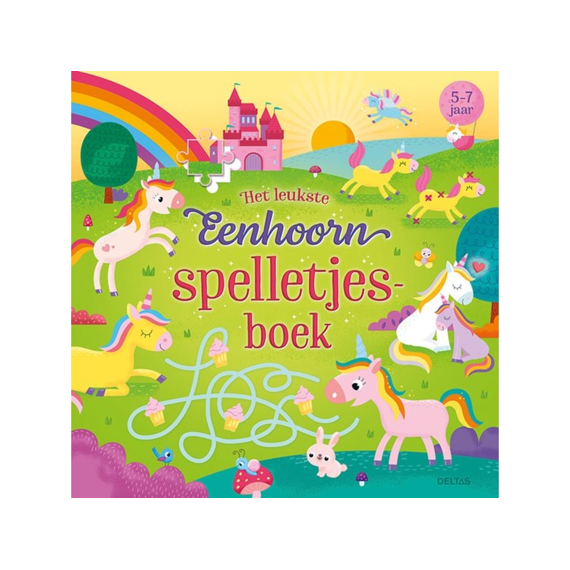 Het Leukste Eenhoorn Spelletjesboek 3-5j