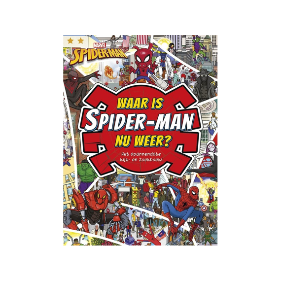 Het Spannendste Kijk-en Zoekboek Waar Is Spiderman Nu Weer?