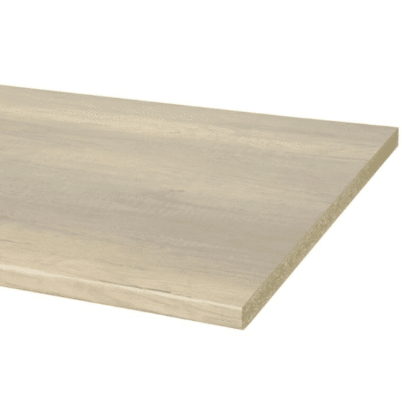 Aanrechtblad Grof Hout 182x60x2.8cm