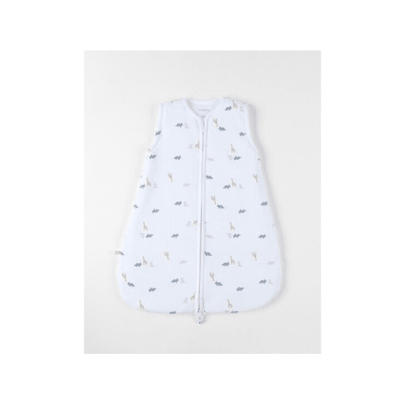 Noukies Slaapzak 50cm Gewateerd Waffle Jersey  Funny Dino Tog 1.0