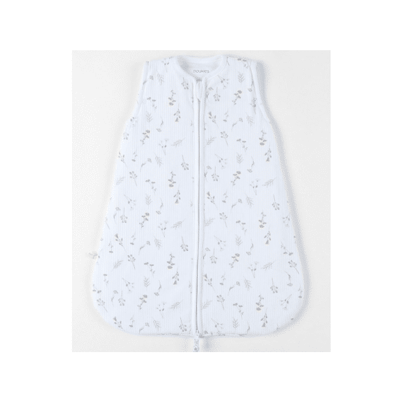 Noukies Slaapzak 50cm Gewateerd Pointelle Jersey Pretty Flowers Tog 1.0