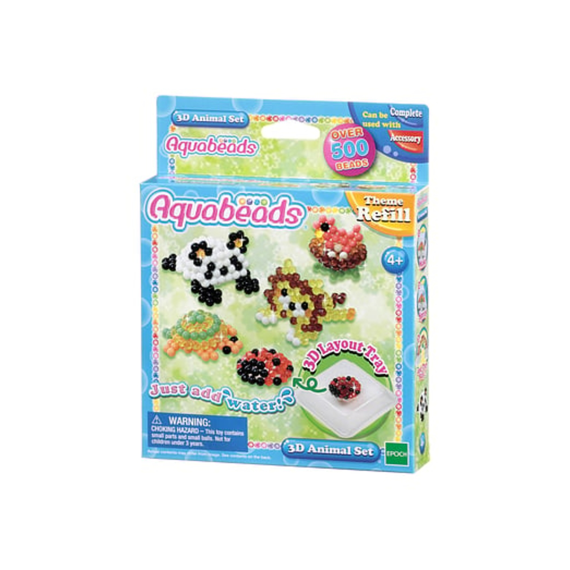 Aquabeads Navulling 3d Dierenset