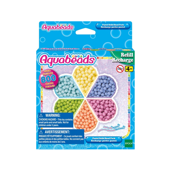Aquabeads Pastel Solid Bead Pack