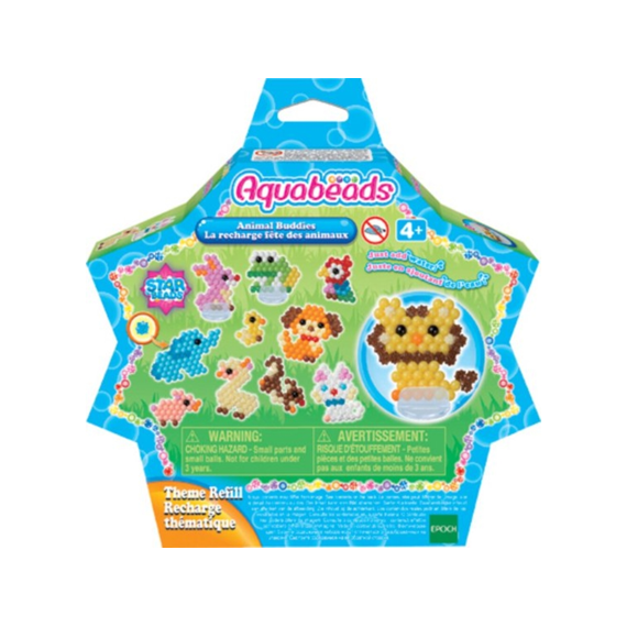 Aquabeads Navulpakket Dierenvrienden