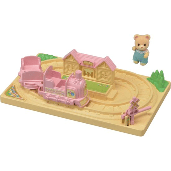 Sylvanian Families Tchou Tchoe Trein Met Baby Beer