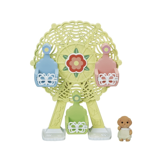 Sylvanian Families Het Grote Rad Met Poedel Baby
