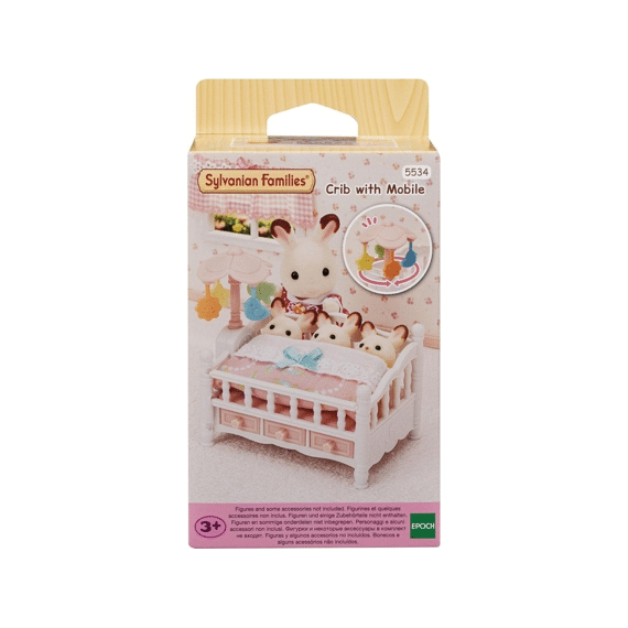 Sylvanian Families Bed Voor Drieling Met Mobiel