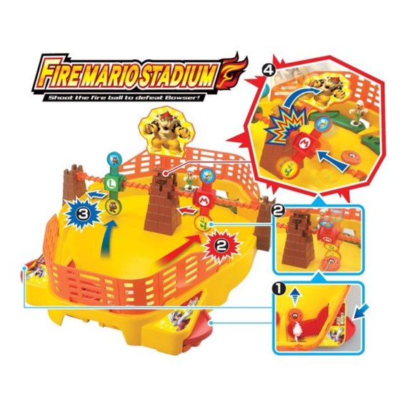 Fire Mario Stadium Spel