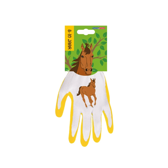 Tuinhandschoen voor kinderen 8-10 jaar Paard