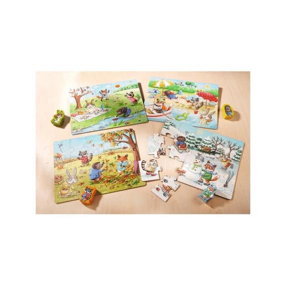 Haba Puzzel 4 In 1 Seizoenen
