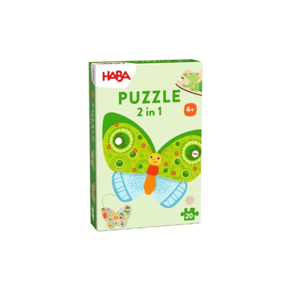 Haba Puzzel 2 In 1 Vlinder